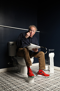 Andy Licking his pencil